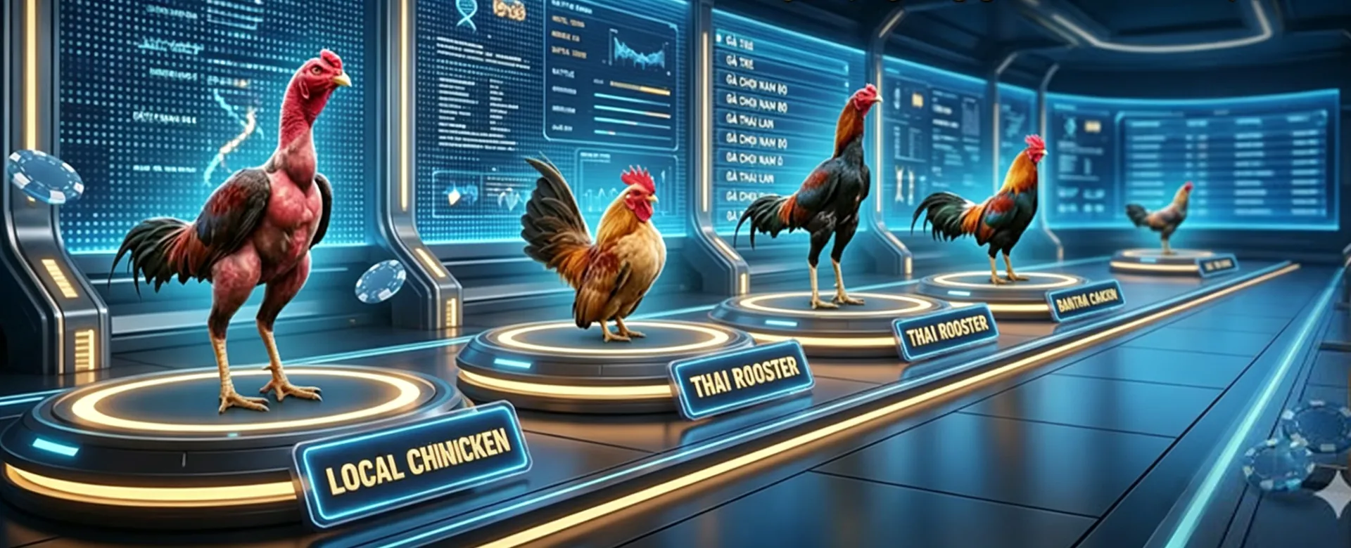 Dynamic VIP777 live dealer casino table with cards and chips